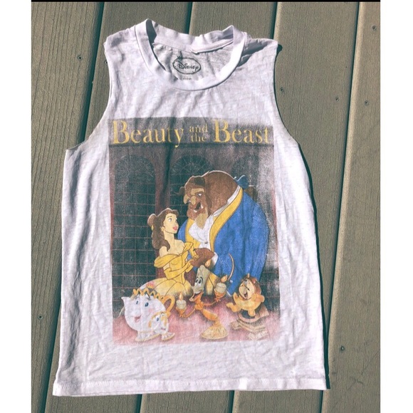 Disney Tops - Beauty & the Beast tank Top